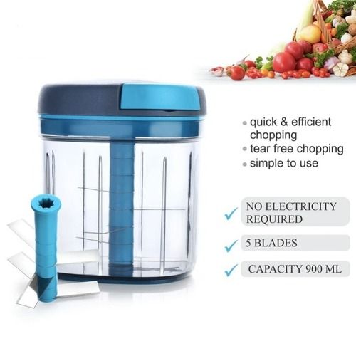 5104 3Ltr Electric Food Processor Stainless Steel Onion Cutter Multi Chopper  2 Speed Levels 5 Blades Universal Chopper for kitchen