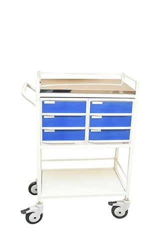 Medicine Trolley With Drawer (M.S)