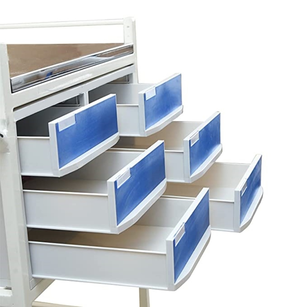 Medicine Trolley With Drawer (M.S)