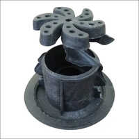 Cooling Tower Spring PVC Nozzle - PVC Material 3 Inch Length Black Color 4 Bar Pressure 3 mm Thickness | Commercial Use Versatile Flow Directing