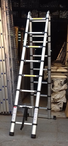 Telescopic Ladder - Feature: Extendable And Compact Design With Locking Mechanism Easy Portability