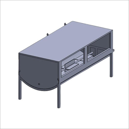 Grey Industrial Melting Chamber