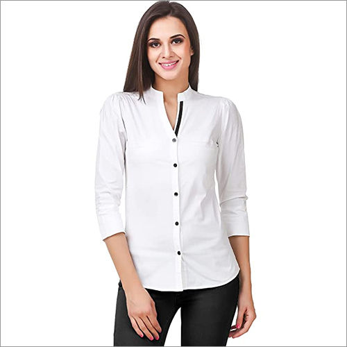 Washable Ladies Cotton Shirt