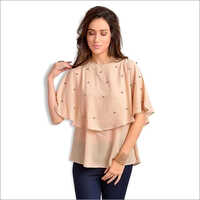 Fancy Georgette Polyester Top - Summer Fabric Western Top | Available In Different Sizes For Ladies, Stylish And Comfortable For Warm Weather