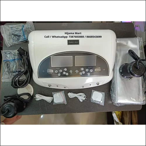 Dual Detox Mp3 Foot Spa Machine With Parts