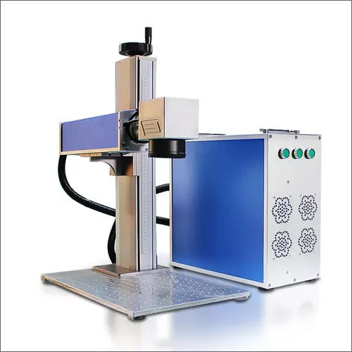 Blue Electric Laser Marking Machine