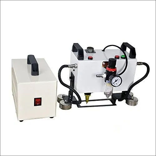 White Hand Held Portable Pneumatic Dot Pin Marking Machine