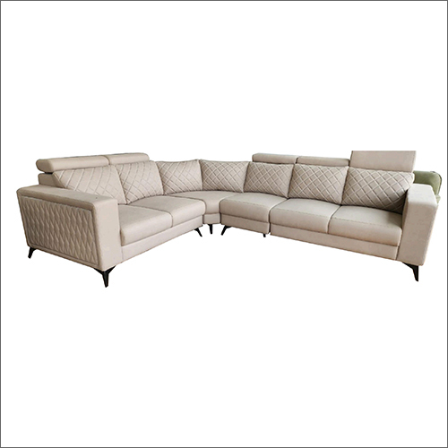 Belin Sofa Set - Leather & Wood, Modern Indian Style | Durable Design, Stylish Appearance
