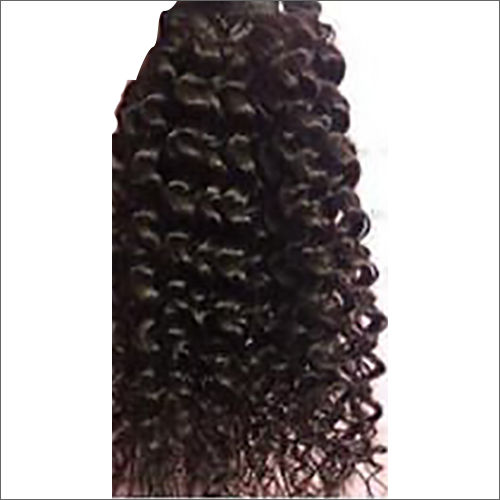 Steam Curly Machine Weft Hair