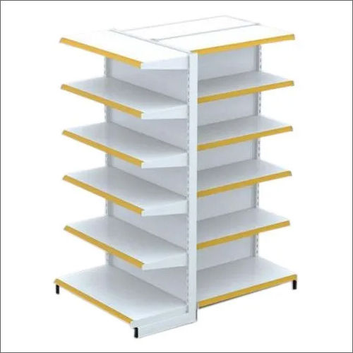 White End Cap Display Rack