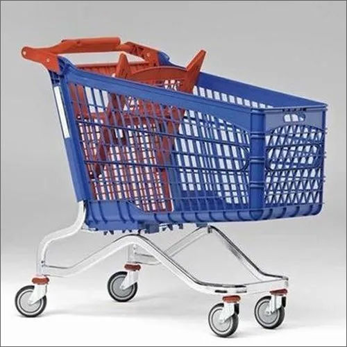 Four Wheel Plastic Trolley