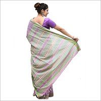 Ladies Cotton Masrise Fancy Saree