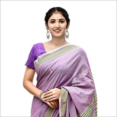 Ladies Cotton Masrise Fancy Saree