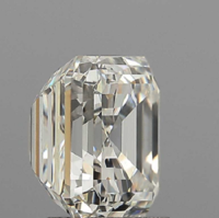 ASSCHER 3.25ct G VS1 Certified CVD Lab Grown Diamond 472174064 E2