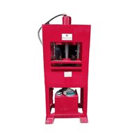 New Arrived 5 Tons Power Operated Hydraulic Press Machine - Color: Red