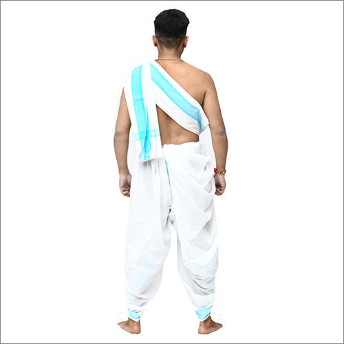 Mens Cotton Dhoti Dupatta