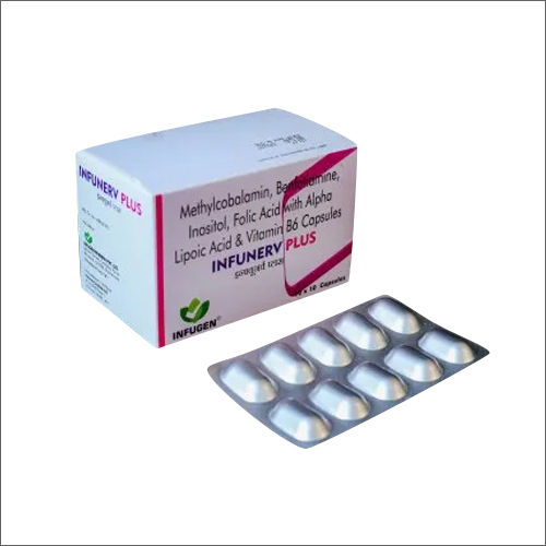 Methylcobalamin Benfotiamine Inositol Folic Acid With Alpha Lipoic Acid And Vitamin B6 Capsules