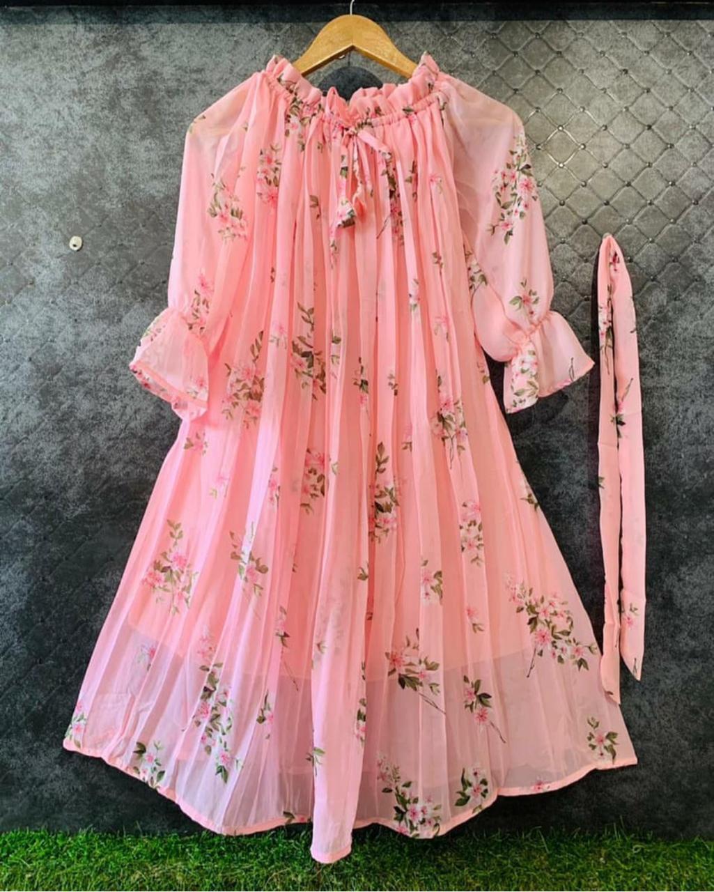 Womens Georgette Western Frocks...