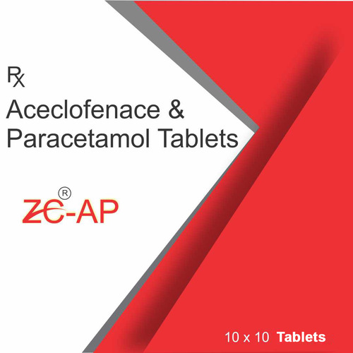 Aceclofenac Paracetamol Tablets 10 x10 Tablets