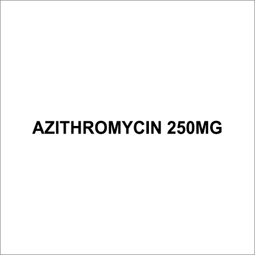 Azithromycin Tablets - 250mg Dosage for Broad-Spectrum Antibiotic Treatment | Suitable for All Ages, Effective Against Bacterial Infections and STDs
