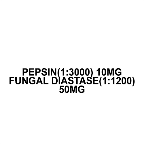Pepsin 10Mg And Fungal Diastase 50Mg  Drops Generic Drugs