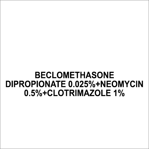 Beclomethasone Dipropionate 0.025 Percent And Neomycin 0.5 Percent And Clotrimazole 1 Percent Ointment Chemical Drug