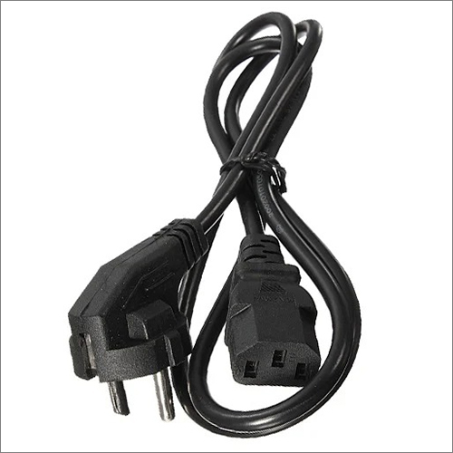 3 Pin Laptop Charger Power Cord Insulation Material: Copper