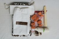 DIY Kit  Eco-Resist with Starch and Fabric Painting with Natural Dye Paste