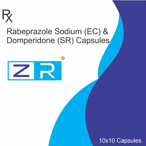 Rabeprazole Sodium EC Domperidone SR Capsules10 x10