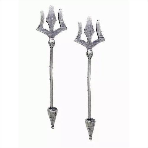 Trishul Oxidized Dangler Earring Gender: Women