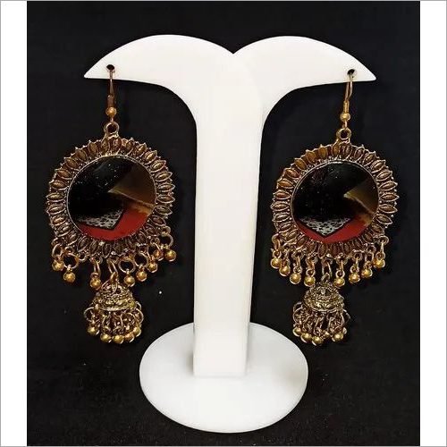 Oxidized Jhumka Earring
