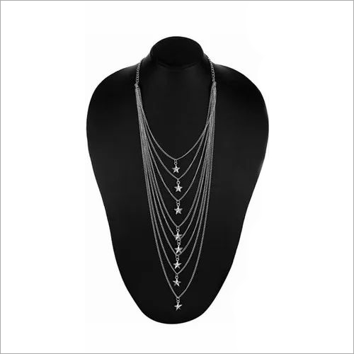 Gift Oxidised Star Shape Necklace
