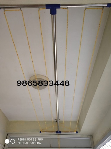 Roof ceiling cloth drying hangers at Salem