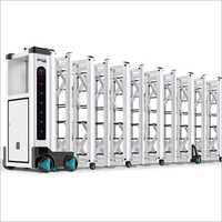 Motorised Retractable Gates - Material: Stainless Steel