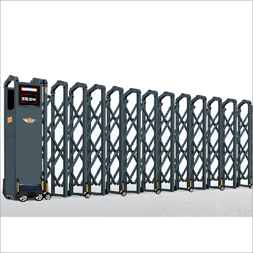 Stainless Steel Automatic Motorised Retractable Gates