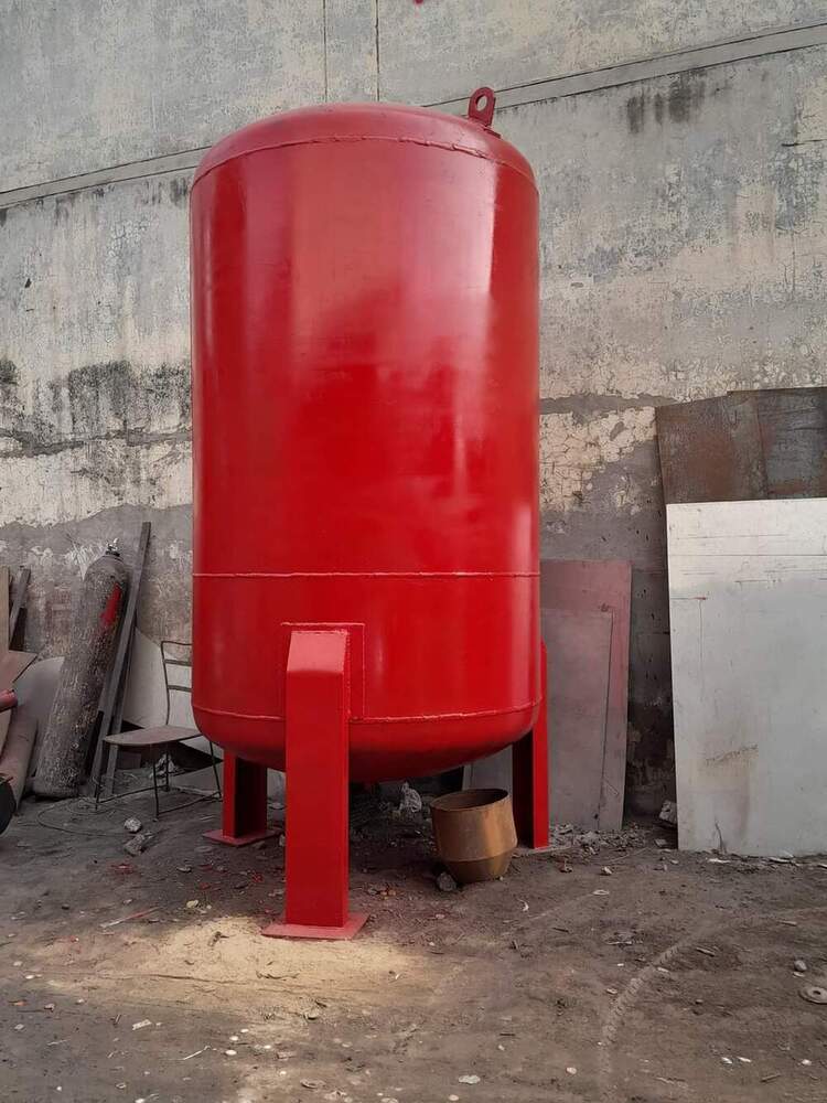 MS Tank Fabrication For Fire Hydrant System