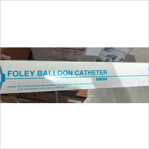 Foley Balloon Catheter - Rubber Material Manual Operation Brown Color | Portable Design New Condition Sturdy Packing for Transportation
