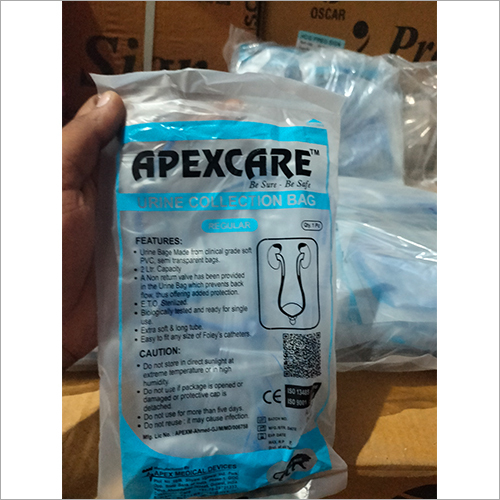 Blue Urine Collection Bag