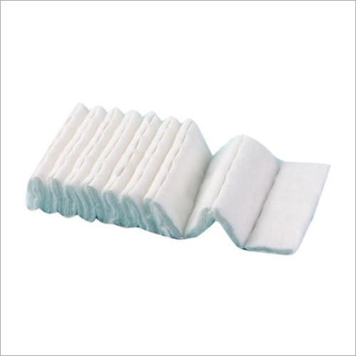 White Zig Zag Medical Cotton Roll