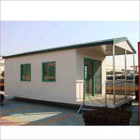 Gi Portable House Cabin - Color: White-green