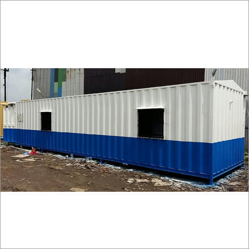 Gi Portable Accommodation Cabin - Color: White-Blue