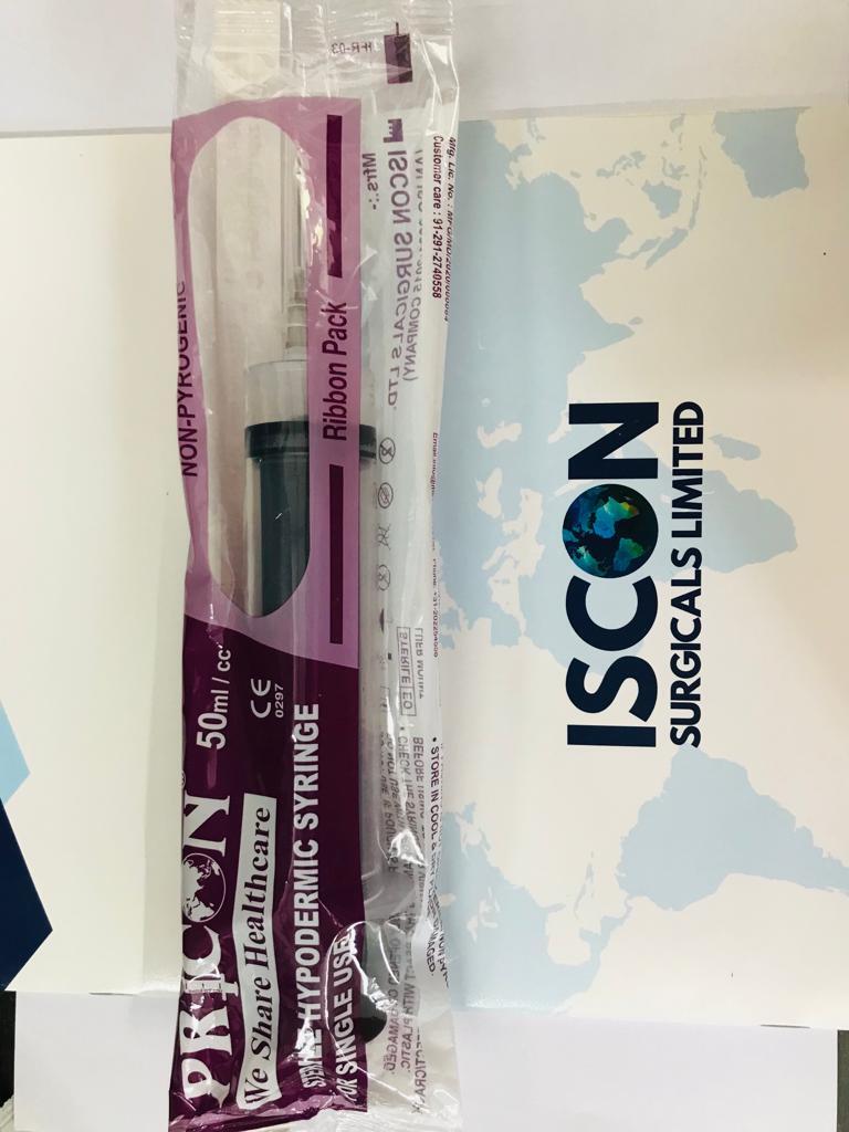 Disposable Syringe with Needle 50 ml