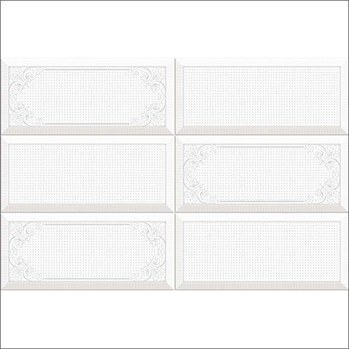 White Ceramic Wall Tiles Grade: First Class