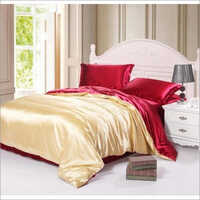 Silk Bed Cover - Full Size, Multicolor Plain Design | Hypoallergenic, Washable, Luxurious Comfort For Home And Hotel