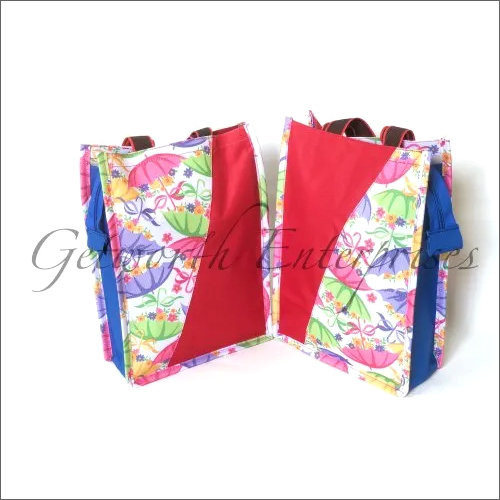 9x12x4 Inch Thamboolam Bag - Rexine, 9x12x4 Inch, Multicolor | Attractive Design, Customized for Wedding Return Gift