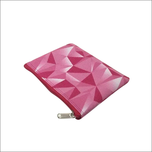 Multipurpose Pouch - PVC, 8x5.5x0.5 Inch, Pink | Soft Texture, Lightweight, Attractive Design for Vegetables and Fruits