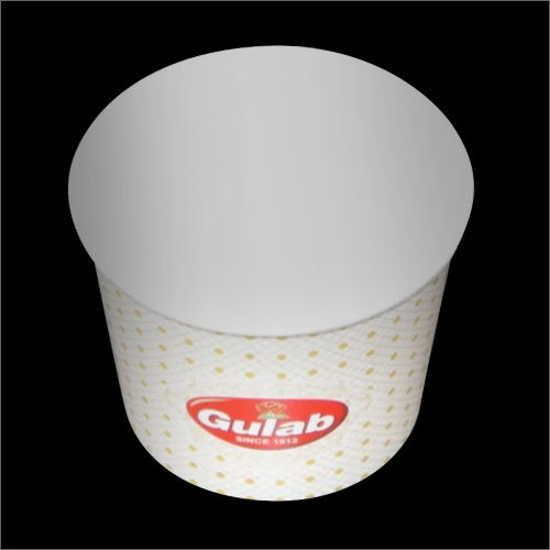 Disposable Paper Container With Lid