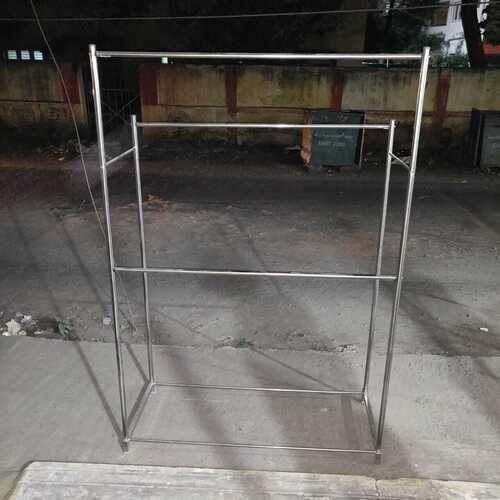 Showroom cloth display stand at Tirupur.