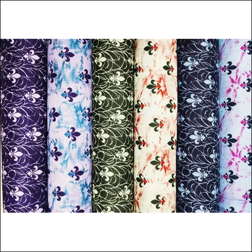 Printed Nighty Fabric