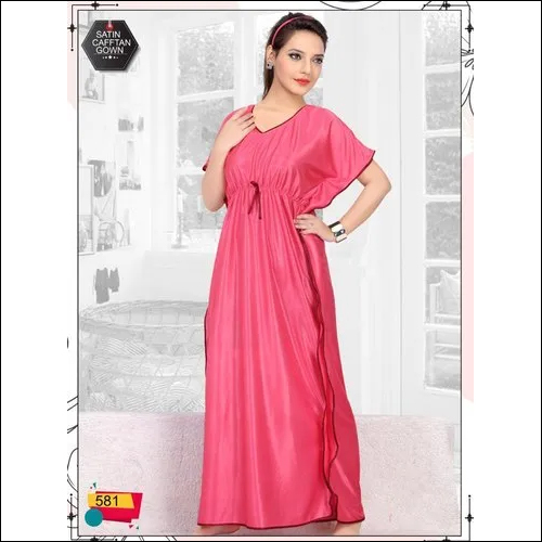 Plain Kaftan Maxi